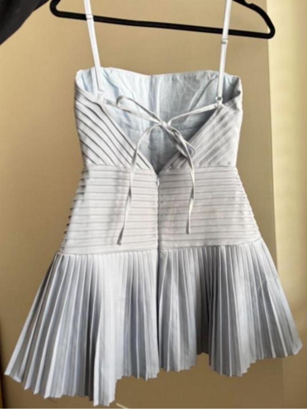 Meshki Rylee Multi Pleat Mini Dress - Picture 4 of 4